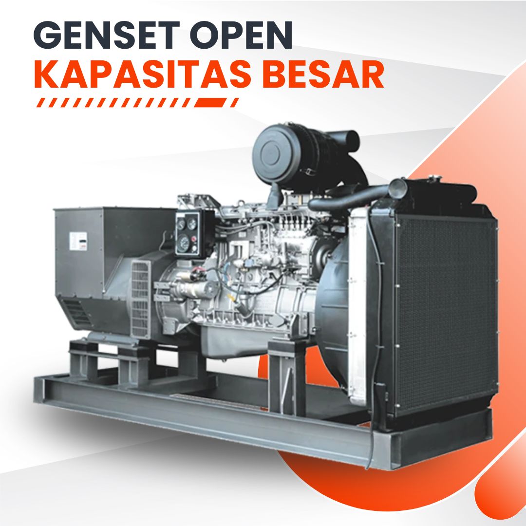 Genset Diesel Open