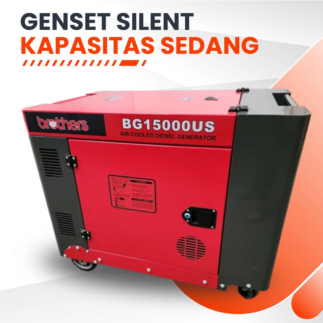 Genset Silent Sedang